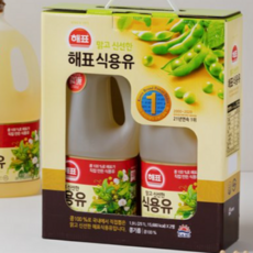 해표 식용유, 2개