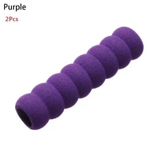 컬러풀 소프트 폼 탄성 도어 핸들 커버 도어 노브 가드 프로텍터 충돌 방지 도어 스토퍼 안전 실용적인 가, 03 purple