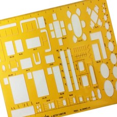 방안막대자 건축가구 길이자 눈금자 측정
