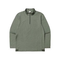 [국내매장정품] 아이더 EIDER ESSENTIAL (에센셜) 라이트 긴팔짚업 티셔츠_Forest khaki DMP24205JW 208405, 06(XL)