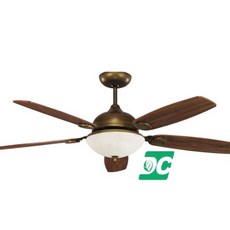 吊扇60吋 DC吊扇 直流 吊扇燈36瓦 仿古 遙控 ( 微 調) 台灣製造, 黃沙金