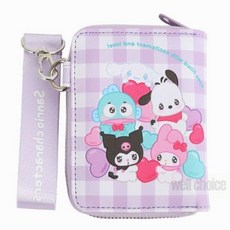 웰픽스 산리오 에모큥 스트랩 지갑