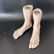 손모형 발모형 의류매장 피팅모델 드로잉 스케치 조소용품, 남성 양발 (자석)