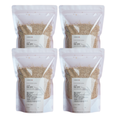 소양방앗간 저온로스팅 고소한 볶음참깨, 4개, 500g