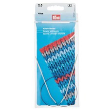 독일 프림 뜨개바늘 40cm 줄바늘 대바늘, 1개