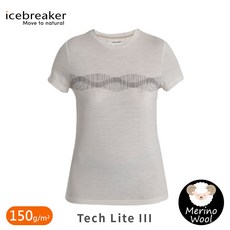 Icebreaker Tech Lite III 圓領短袖上衣 150g/m²