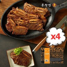 윤상섭 양념 LA갈비 400g x 4팩 / 총 1.6kg
