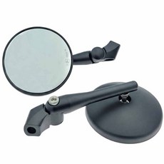 magazi MG-1904 後照鏡 超短版, 黑色, 1904後照鏡 鏡柄15cm