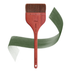 [공식] 헤렌드 유화 아크릴 납작 배경붓 F-1730 30mm~100mm, 60mm