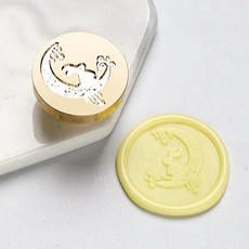 왁스 봉인 스탬프 몰드 틀 교체형 25mm 1개, CHINA, 27