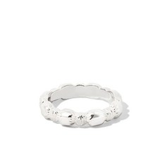 블루번햄 네이처 라운드 루트 스털링 실버 링