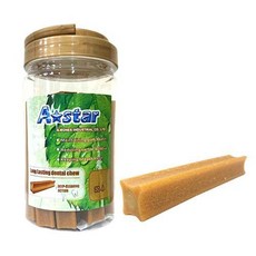 GuoShi寵物 AStar 造型潔牙骨 機能耐咬棒 耐咬 狗零食 花生耐ља棒-罐裝, 1個, 花生耐咬棒-罐裝,無贈品優惠