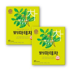 우리차 웰빙마테차 티백, 0.8g, 40개입, 2개