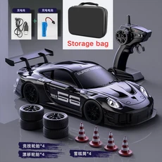 2025년 신제품 RC 드리프트 GT3 RS 911 Mi SU7 1 24 레이싱카 고속 원격 조종 레이싱 어린이 선물, Mi SU7 A Bag