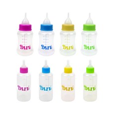 AN 강아지고양이 젖병 세트 아기 동물 우유 분유 물병 꼭지 세척솔, 1세트, 150ml