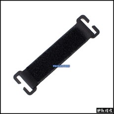 【野戰搖滾-生存遊戲】MOLLE魔鬼粘底座掛扣戰術背包登山背包戰術背心臂章貼片, 黑色