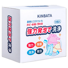 Kinbata 洗衣機槽清潔劑 除污垢發泡錠, 1個