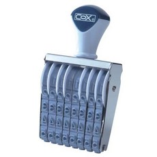COX三燕 3號字八連號碼印 數字章 號碼章 文件管理 辦公用品, 1個