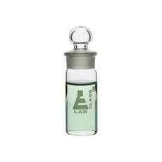 EISCO 계량 병 톨 폼 25ml 용량 교체 가능한 그라운드 스토퍼 랩이 있는 보로실리케이트 유리