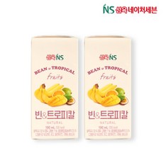 삼육네이처세븐 빈 앤 트로피칼 두유, 190ml, 72개