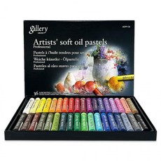 국산 전문가용 프리미엄 소프트 오일 파스텔 36색, 1개, 단일상품0