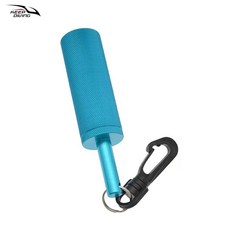 【小島生活】鋁合金潛水搖鈴 水下發聲器 高頻信號 - 台灣現貨, 藍色, 1個