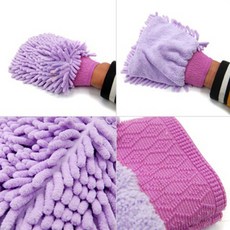 권사장 극세사 청소용 장갑 블루