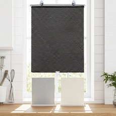 롤블라인드 65X125 무타공 가리개 커튼 창문 롤스크린 콤비블라인드 자취방 원룸 좁은방