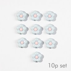 쏘이온 하늘데이지 냉장고 인테리어 자석 마그네틱, 하늘데이지10p