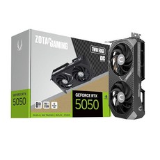 ZOTAC 게이밍 지포스 RTX 5050 트윈 엣지 OC DLSS 4 8GB GDDR6 128비트 20Gbps PCIE 5.0 그래픽 카드 SFF 준비 컴팩트 ZT-B5050, Twin Edge OC