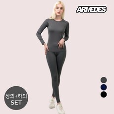 아르메데스 여성용 히트기모 내의 세트 AR-37 + 38