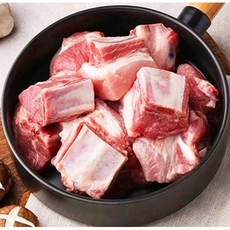 행복미트 국내산 돈갈비 한돈 찜갈비 총 당일발송, 1개, 1kg