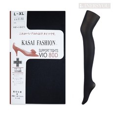 이너스유 카사이 국내생산 80D 80데니아 고탄력 팬티스타킹 여자 학생 살색 커피 스타킹