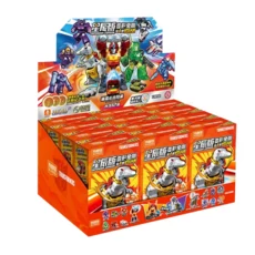 블루키스 변신 버전 6 메가트론 옵티머스 프라이멀 울트라 마그누 블록 조립 액션 피규어 장난감, 03 GV04 12PCS