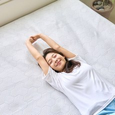 100% 국산 시원한 여름 침대토퍼 냉감토퍼 쿨링 양면 매트리스