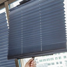 무타공 블라인드 커튼 창문 암막 햇빛차단 원룸 사무실