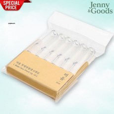 제니앤굿즈 모닝글로리 연필캡 투명 연필캡세트 6개입 비움 보호캡 필기구 문구 학용품