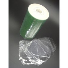 【台灣製造】數位影像 8CM 可印式 CD-R 24X 小光碟 1組-高透度PVC光碟袋, 1個