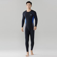 DFMEI 長袖泳衣男連體防曬全身長褲保暖速幹水母衣潛水服冬季游泳衣加厚