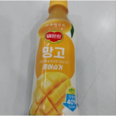 델몬트 망고주스 로어슈거, 400ml, 80개