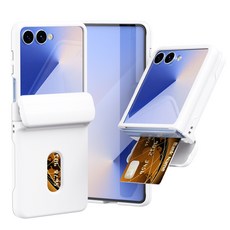 갤럭시 Z폴드 플립 6/7 자동 힌지 보호 모던 휴대폰 케이스