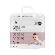 애플크럼비 유아용 프리미엄 기저귀 뉴 오리지널 테이프형 남녀공용 3~5kg, 소형(S), 144매