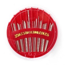 가정용 휴대용 반짇고리 강철 바늘세트 24p 5통, 1개