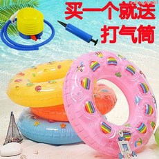 兒童游泳圈雙層加厚雙氣囊卡通泳圈成人小孩腋下救生圈, 橙色雙層,80（10-15歲）100斤內, 1個