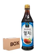 [청정원] 멸치액젓 1kg 12입 (박스), 1개