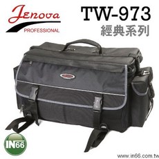 Jenova TW-973 相機背包 附防雨罩及防水雨衣 可容納雙機四至七鏡, 1個, 單相機包(不含TW-309雙肩背帶)