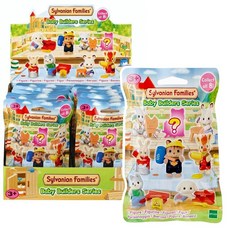 9500 실바니안 패밀리 블라인드백 14차 아기건축가 시리즈 아기 인형 피규어, 1개