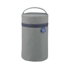 ZOJIRUSHI 象印 스프 자 파우치 M 사이즈(푸드 자 사이즈 350550 mL) 식기 포켓 손잡이 포함 본체 전면 세탁 가능 미디엄 그레이 SW-PB02-HM