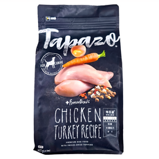 Tapazo 成犬 凍乾三重奏 乾飼料, 低敏火雞配方, 907g, 1袋