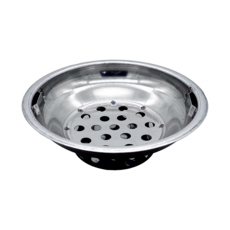 능산로스타 감미참숯 스텐 원형 30번 숯통(255 x 85) 업소용 캠핑 불안나 화로 숯그릇 재받이, 1개